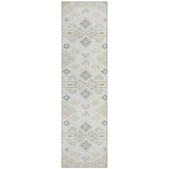 Machine Washable Indoor/Outdoor Chantille ACN2565 Brown 2'3" x 7'6" Runner Rug