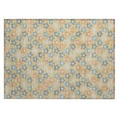 Machine Washable Indoor/Outdoor Chantille ACN2569 Gold 1'8" x 2'6" Rug