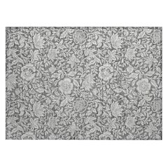 Machine Washable Indoor/Outdoor Chantille ACN2572 Gray 1'8" x 2'6" Rug