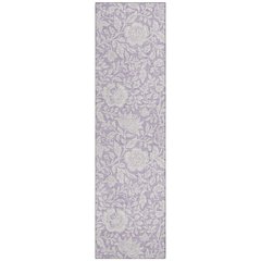 Machine Washable Indoor/Outdoor Chantille ACN2572 Purple 2'3" x 7'6" Runner Rug