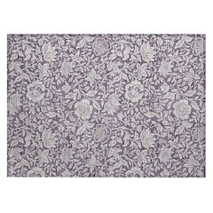 Machine Washable Indoor/Outdoor Chantille ACN2572 Purple 1'8" x 2'6" Rug