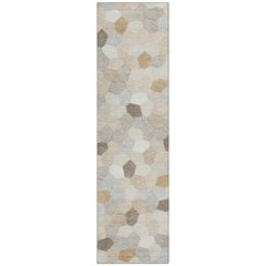 Machine Washable Indoor/Outdoor Chantille ACN2573 Ivory 2'3" x 7'6" Runner Rug