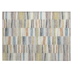 Machine Washable Indoor/Outdoor Chantille ACN2575 Ivory 1'8" x 2'6" Rug
