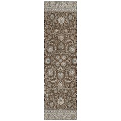 Machine Washable Indoor/Outdoor Chantille ACN2576 Brown 2'3" x 7'6" Runner Rug