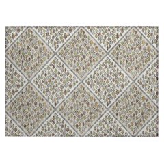 Machine Washable Indoor/Outdoor Chantille ACN2579 Ivory 1'8" x 2'6" Rug
