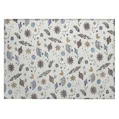 Machine Washable Indoor/Outdoor Chantille ACN2580 Ivory 1'8" x 2'6" Rug