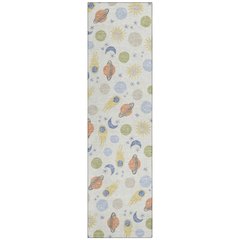 Machine Washable Indoor/Outdoor Chantille ACN2581 Ivory 2'3" x 7'6" Runner Rug