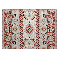 Machine Washable Indoor/Outdoor Chantille ACN2583 Red 1'8" x 2'6" Rug