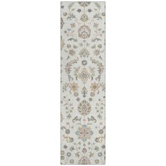 Machine Washable Indoor/Outdoor Chantille ACN2585 Ivory 2'3" x 7'6" Runner Rug