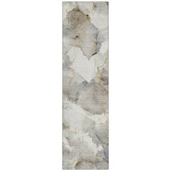 Machine Washable Indoor/Outdoor Chantille ACN2591 Ivory 2'3" x 7'6" Runner Rug