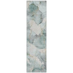 Machine Washable Indoor/Outdoor Chantille ACN2591 Blue 2'3" x 7'6" Runner Rug