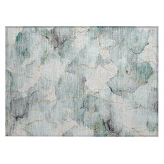 Machine Washable Indoor/Outdoor Chantille ACN2591 Blue 1'8" x 2'6" Rug