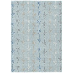 Machine Washable Indoor/Outdoor Chantille ACN2593 Blue 2'6" x 3'10" Rug