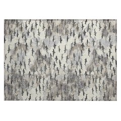 Machine Washable Indoor/Outdoor Chantille ACN2594 Brown 1'8" x 2'6" Rug