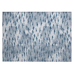 Machine Washable Indoor/Outdoor Chantille ACN2594 Blue 1'8" x 2'6" Rug