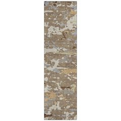 Machine Washable Indoor/Outdoor Chantille ACN2595 Brown 2'3" x 7'6" Runner Rug