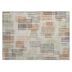 Machine Washable Indoor/Outdoor Chantille ACN2598 Brown 1'8" x 2'6" Rug