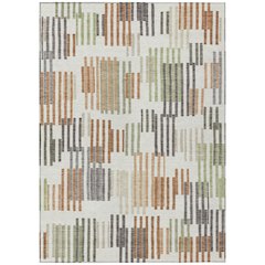 Machine Washable Indoor/Outdoor Chantille ACN2598 Ivory 2'6" x 3'10" Rug