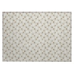 Machine Washable Indoor/Outdoor Chantille ACN2602 Brown 1'8" x 2'6" Rug