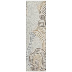 Machine Washable Indoor/Outdoor Chantille ACN2603 Ivory 2'3" x 7'6" Runner Rug
