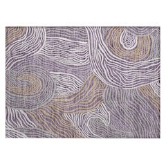 Machine Washable Indoor/Outdoor Chantille ACN2603 Purple 1'8" x 2'6" Rug