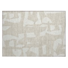 Machine Washable Indoor/Outdoor Chantille ACN2604 Brown 1'8" x 2'6" Rug