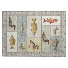 Machine Washable Indoor/Outdoor Chantille ACN2606 Ivory 1'8" x 2'6" Rug