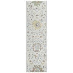 Machine Washable Indoor/Outdoor Chantille ACN2609 Ivory 2'3" x 7'6" Runner Rug