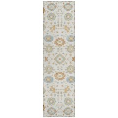 Machine Washable Indoor/Outdoor Chantille ACN2610 Ivory 2'3" x 7'6" Runner Rug