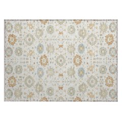 Machine Washable Indoor/Outdoor Chantille ACN2610 Ivory 1'8" x 2'6" Rug