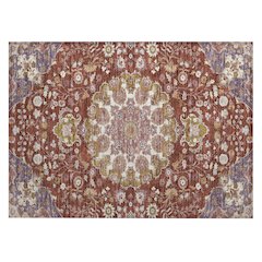 Machine Washable Indoor/Outdoor Chantille ACN2611 Red 1'8" x 2'6" Rug
