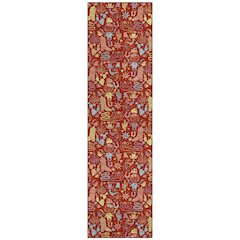 Machine Washable Indoor/Outdoor Chantille ACN2613 Red 2'3" x 7'6" Runner Rug
