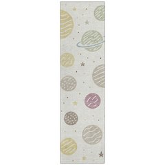 Machine Washable Indoor/Outdoor Chantille ACN2619 Ivory 2'3" x 7'6" Runner Rug