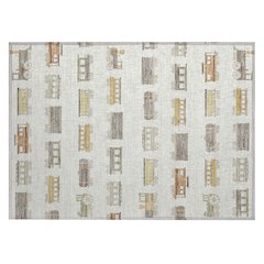 Machine Washable Indoor/Outdoor Chantille ACN2621 Ivory 1'8" x 2'6" Rug