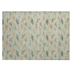 Machine Washable Indoor/Outdoor Chantille ACN2622 Green 1'8" x 2'6" Rug