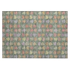 Machine Washable Indoor/Outdoor Chantille ACN2623 Green 1'8" x 2'6" Rug