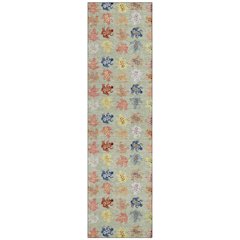 Machine Washable Indoor/Outdoor Chantille ACN2623 Green 2'3" x 7'6" Runner Rug