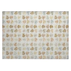 Machine Washable Indoor/Outdoor Chantille ACN2623 Ivory 1'8" x 2'6" Rug