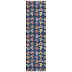 Machine Washable Indoor/Outdoor Chantille ACN2623 Blue 2'3" x 7'6" Runner Rug
