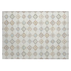 Machine Washable Indoor/Outdoor Chantille ACN2624 Ivory 1'8" x 2'6" Rug