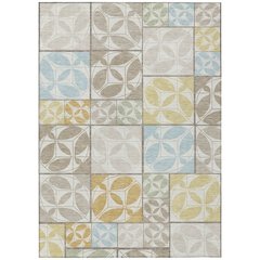 Machine Washable Indoor/Outdoor Chantille ACN2626 Ivory 2'6" x 3'10" Rug
