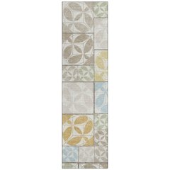 Machine Washable Indoor/Outdoor Chantille ACN2626 Ivory 2'3" x 7'6" Runner Rug