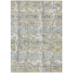 Machine Washable Indoor/Outdoor Chantille ACN2627 Ivory 2'6" x 3'10" Rug