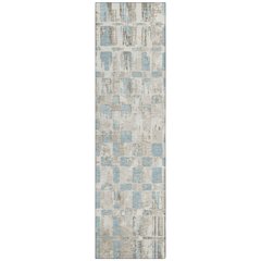 Machine Washable Indoor/Outdoor Chantille ACN2628 Ivory 2'3" x 7'6" Runner Rug