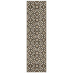 Machine Washable Indoor/Outdoor Chantille ACN2631 Brown 2'3" x 7'6" Runner Rug