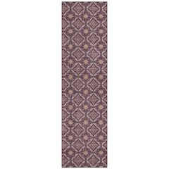 Machine Washable Indoor/Outdoor Chantille ACN2631 Purple 2'3" x 7'6" Runner Rug