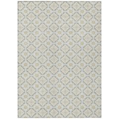 Machine Washable Indoor/Outdoor Chantille ACN2631 Ivory 2'6" x 3'10" Rug