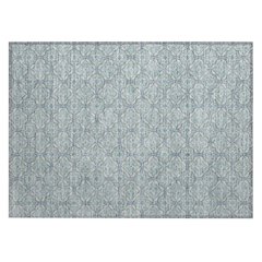 Machine Washable Indoor/Outdoor Chantille ACN2631 Blue 1'8" x 2'6" Rug