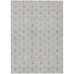 Machine Washable Indoor/Outdoor Chantille ACN2632 Gray 2'6" x 3'10" Rug