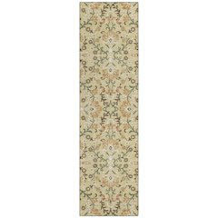 Machine Washable Indoor/Outdoor Chantille ACN2634 Gold 2'3" x 7'6" Runner Rug